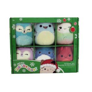 Consist of 6 Original Kellytoy Squishmallow Ornaments